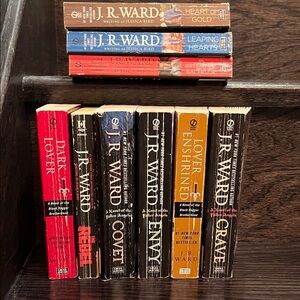 J.R. Ward Jessica Bird Fiction Fantasy Paperbacks Lot of 9.